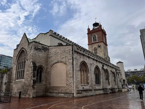 City of London, S Giles without Cripplegate, Church