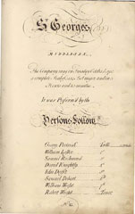 Peal Book page image